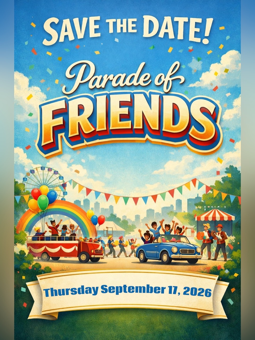 NEXT $3 STARTS PARADE OF FRIENDS THURSDAY AUGUST 27th - Picture 2 of 2